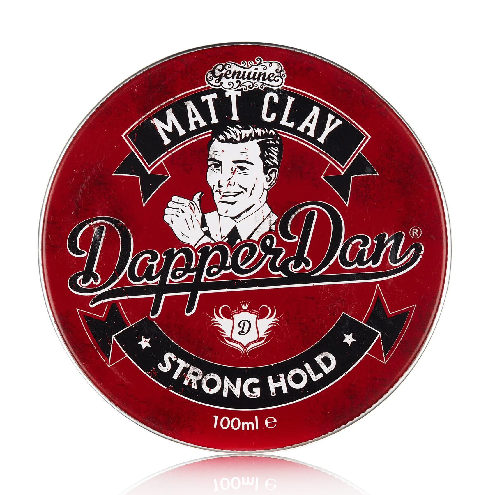 Матова глина для укладання волосся Dapper Dan Matt Clay сильної фіксації, 100 мл